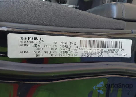 2017 Dodge Durango Gt Rwd from USA, damaged, VIN 1C4RDHDG8HC896737